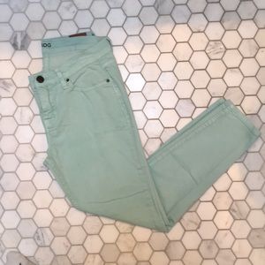 BDG Mid Rise Twig Grazer Pants (light blue)